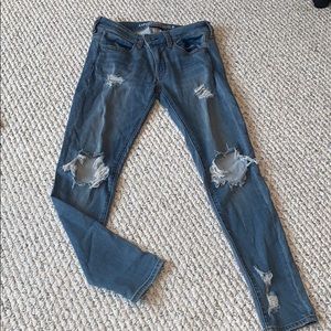 Super super stretch jeggings from AE